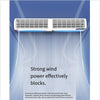 1000mm Air Curtain Fan Wall-Mounted Commercial Air Door For Dust Insect Control