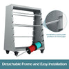 Spool Rack Trolley Wire Cable Stand Electrical Wire Holder Conduit Storage Cart