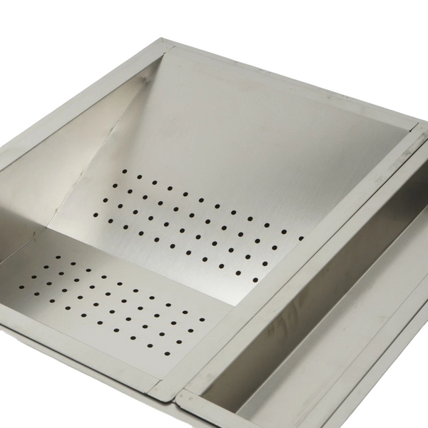 Electric French Fry Cutter Potato Deep Fryer Basket Strainers Fry Food Skimmer