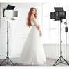 LED RGB Video Light Photo Studio Lamp Photography Panel Lighting w/1.6M Stand