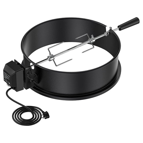 57cm Kettle Rotisserie Heavy-duty Electric Motor Charcoal Kettle Rotisserie Kit