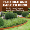 6 Landscape Garden Lawn Edging Border Pre-Rusted Plant Grass Steel Barrier Fence