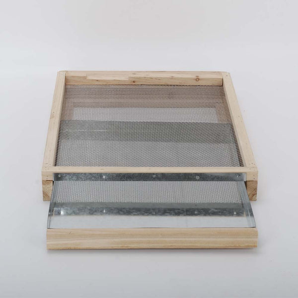 10Frame Screened Bottom Board NZ pine stainless steel mesh beehive mesh+Entrance