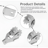 48Pcs Fence Strainer Tools Inline Fencing Strainers Tensioner Ratchet Wire Clips