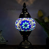 Handmade Mosaic Lamp Moroccan Glass Beside Lamp Table Desk Lamp Home Decoration