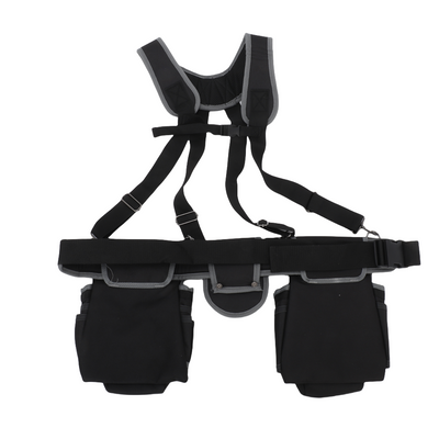 Tool Belt Bag Tool Belt with Suspenders Multiple Pockets Heavy Duty Tool Belts