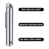 Wall Mounted Ashtray Stainless Steel Commercial 1.8L Outdoor Cylinder Ash Bin AU