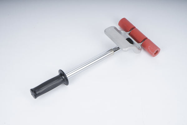 Floor and Wall Roller for Vinyl Flooring Heavy Duty Handle Rubber Nylon Wheels