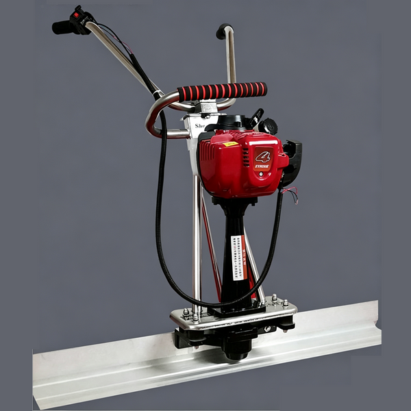35.8CC 4 Stroke Concrete Power Screed 1m Aluminum Board Straight Edge Bar Set AU