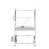 3 Tier Microwave Shelf Kitchen Adjustable Oven Storage Rack Stand Cabinet Holder