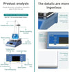 5L Magnetic Stirrer with Heating Stirrer LCD Digital Display Mixer with Stir Bar