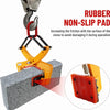 Lifting Clamps Marble Plate Clamp Stone Carrying Clamps Open 8-30cm Load 280kg