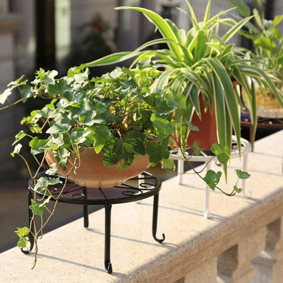 5 Pack Plant Stand Heavy Duty Outdoor Indoor Flower Pots Holder Metal 5 Sizes AU