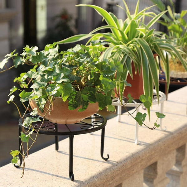 5 Pack Plant Stand Heavy Duty Outdoor Indoor Flower Pots Holder Metal 5 Sizes AU
