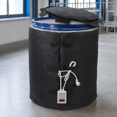 Electric Oil Drum Heating Belt Metal Drum Heaterfor 55 Gal Barrel 2400W 0-90℃