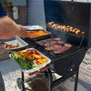 5Pcs/set Reusable BBQ Grill Mat Bake Cooking Sheet Non-Stick BBQ Pad