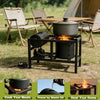 Waste Oil Burner Heater Oil Stove Outdoor Cooking Efficient Heating Furnace 12V