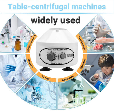 Desktop Electric Lab Centrifuge Machine 6x20ml 4000RPM With Timer Speed Control