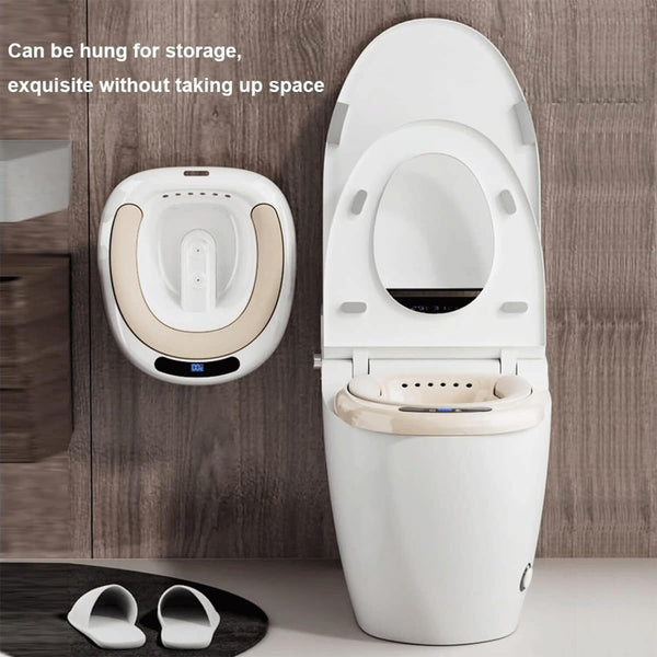 Sitz Bath Postpartum Hemorrhoids Patients Healing Toilet Seat Electic Bidet Tub