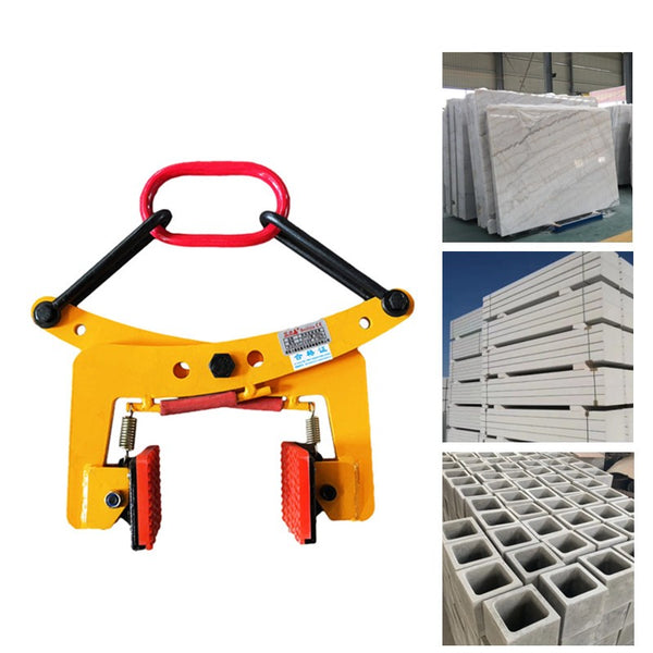 Lifting Clamps Marble Plate Clamp Stone Carrying Clamps Open 8-30cm Load 280kg
