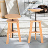 Wooden Drafting Stool Bar Stool Adjustable Height for Home Kitchen Gallery
