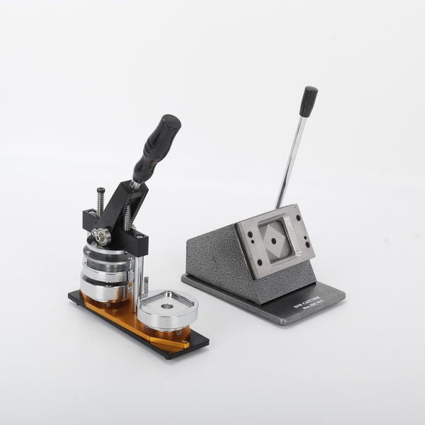 DIY Badge Making Machine Fridge Magnet Maker Kit for 50x50mm Fridge Magnet Badge