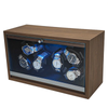 Automatic Rotation Watch Winder 4 Rotating Modes&6 Watch Slots For Xmas Gift AU