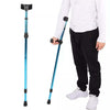 Adjustable Forearm Elbow Crutch Foldable Stick Aluminum Alloy for 140-185cm