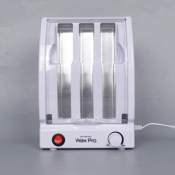 3 Cartridge Roll-On Wax Heater Depilatory Waxing Warmer 100W For Hair Removal AU