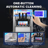 Commercial Soft Serve Ice Cream Machine Electric Soft Ice Cream Maker Benchtop