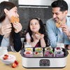 8/12 Glass Jars Probiotic Yogurt Maker Time & Temp Control Automatic Digital