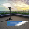 Stainless Steel Pivot Roof Mount Kit Heavy Duty Roof & Wall 180° Adjustable Pole