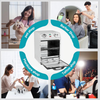 8L Sterilizer Cabinet 220℃ Dry Heat Disinfection Large Capacity for Beauty Salon