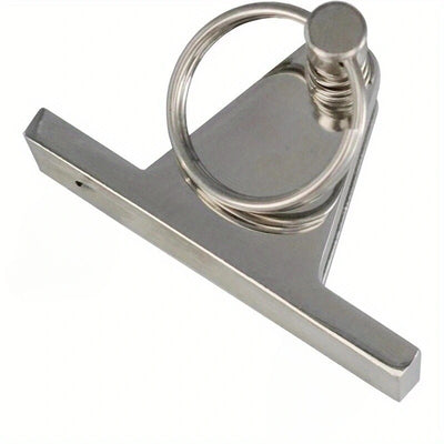 4Pcs 316 Stainless Steel Top Deck Hinge with Pin & Ring for Marine Boat Bimini