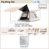 Instant Pop Up Camping Tent 6 Person Sunshade Shelter Hiking Fishing Outdoor AU