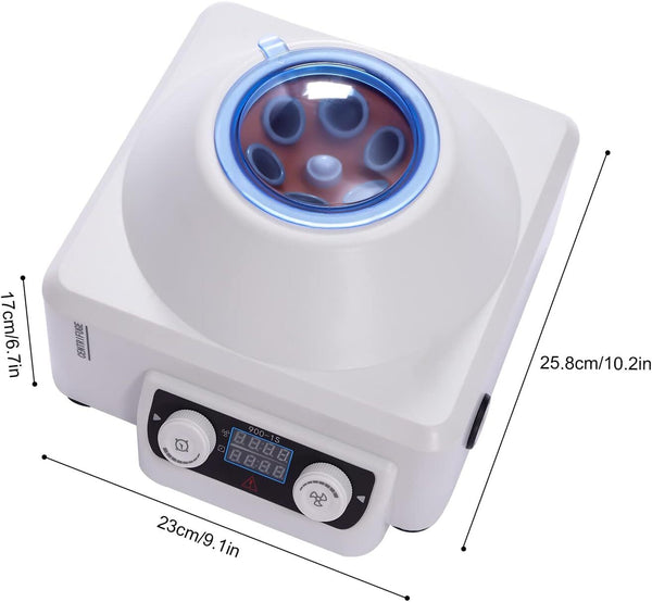 Lab PRP Benchtop Centrifuge LCD Digital Desktop Lab Centrifuge Timer 0-60Minutes