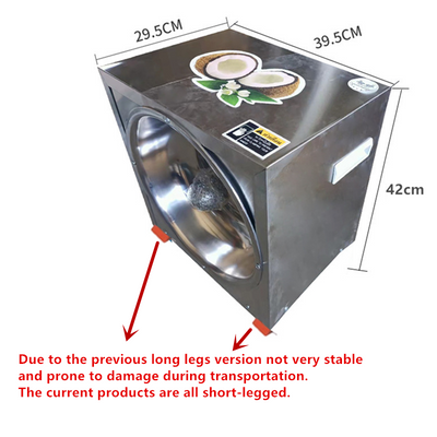 Coconut Meat Scraper Machine Stainless Steel Electric Coconut Processing Machine
