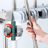 Broom Hanger Mop Holder with Drain basket Movable Mop Rack Cleaning Tool Cart AU
