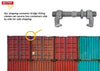 4Pack Shipping Container Bridge Fitting Clamp to Connect Shipping Containers