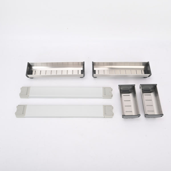 Drawer Organiser Stainless Steel Kitchen Cabinet Cutlery Utensil Holder Tray