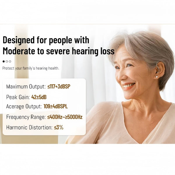 Professional Hearing AIDS 16-channel Bluetooth Digital RIC Hearing Aids Elderly