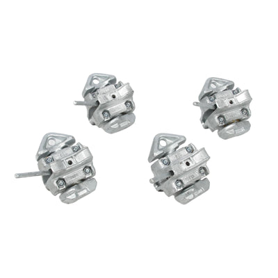 4x Manual Twist Lock Dovetail Twist Lock For Sea Rail Shipping Container Bottom