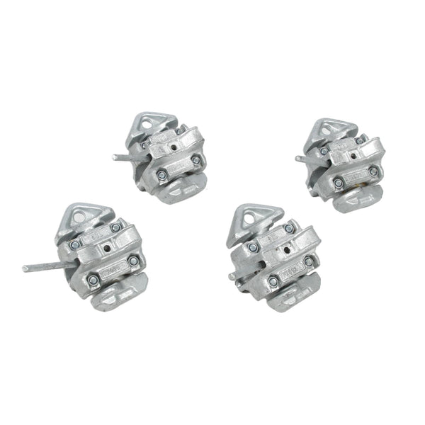 4x Manual Twist Lock Dovetail Twist Lock For Sea Rail Shipping Container Bottom