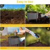 Rotary Soil Sifter Compost Sieve Garden Potting Sifting Mesh Rock Sand Sieve