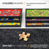 2000Pcs jigsaw Puzzle Board with 2-in-1 Stand Tilting & Foldable Puzzle Table AU