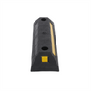 2pcs Car Parking Barrier Anti-Collision Locator Rubber Block Truck Wheel Limiter