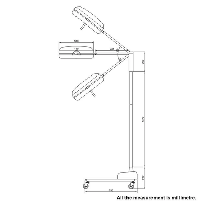 Medical Hospital Surgical Operating Lamp Dental Veterinary Examination LED Light