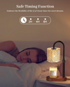 Candle Warmer Lamp With Timer Height Adjustable Electric Candle Warmer Lamp
