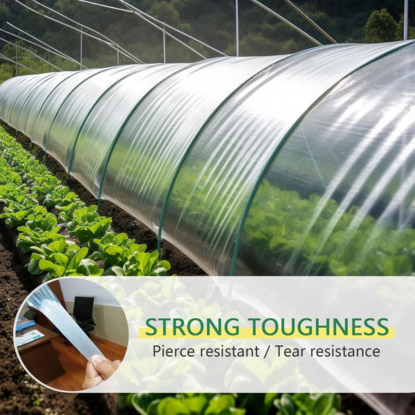 0.15mmPlastic Film Cover Clear Greenhouse Plastic Sheeting Heavy Duty Greenhouse