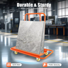 Drywall Cart Dolly Steel Panel Dolly Panel Truck Cart for Plywood Plasterboard